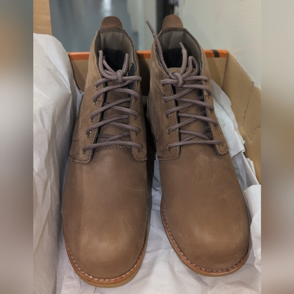 Women's Worx By Red Wings Brown Suede Boots Size 6 - Picture 2 of 3